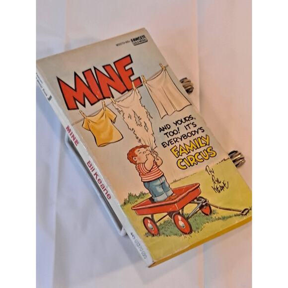 Mine (The Family Circus) by Bil Keane (1977 MM paperback) - Picture 5 of 6